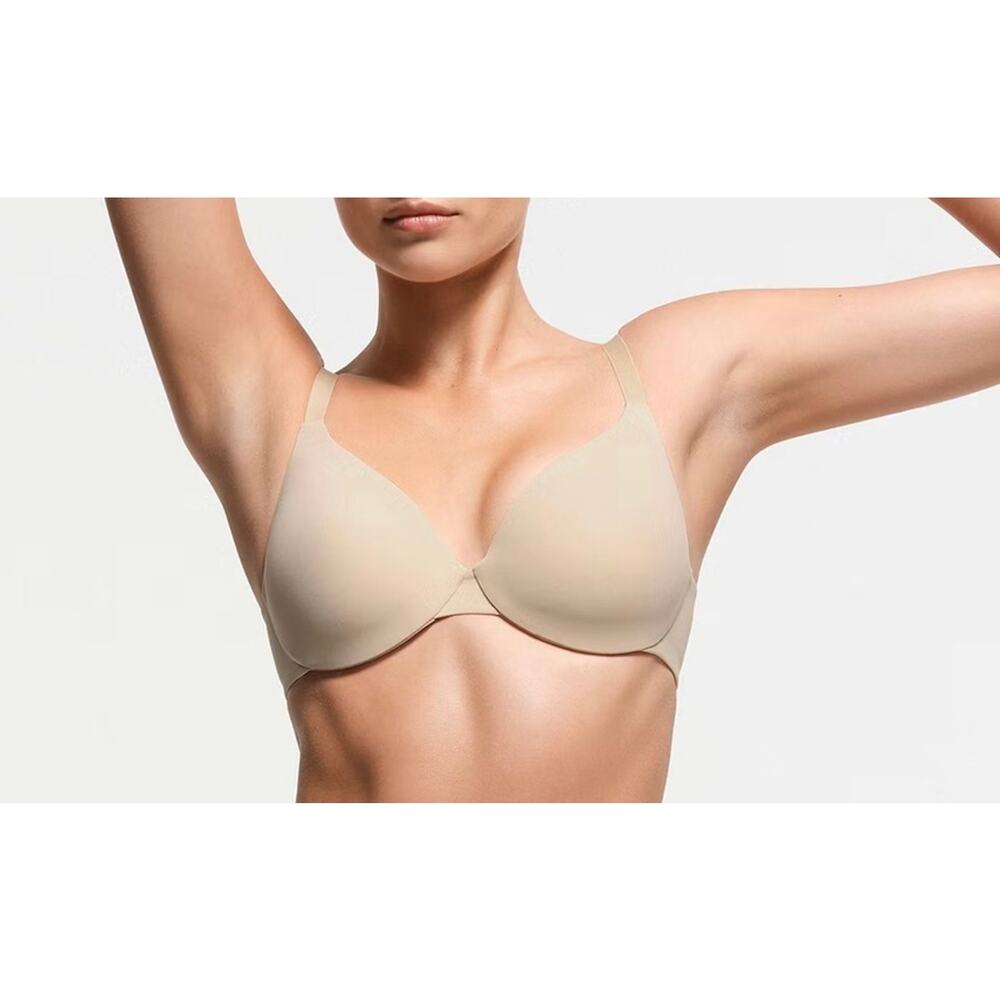 New SKIMS Smoothing Intimates Full Coverage Bra ~ CLAY  34D Fast Ship!